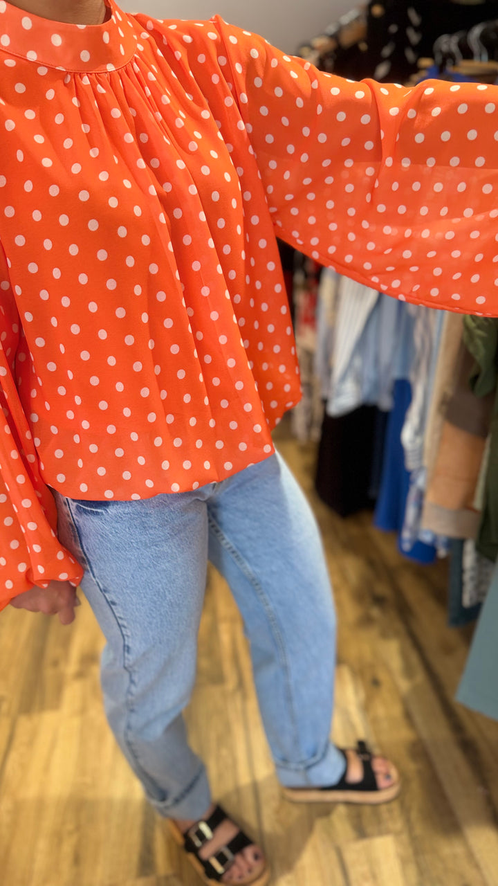 Blouse Kop orange
