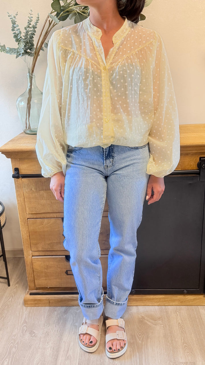 Chemise Max jaune