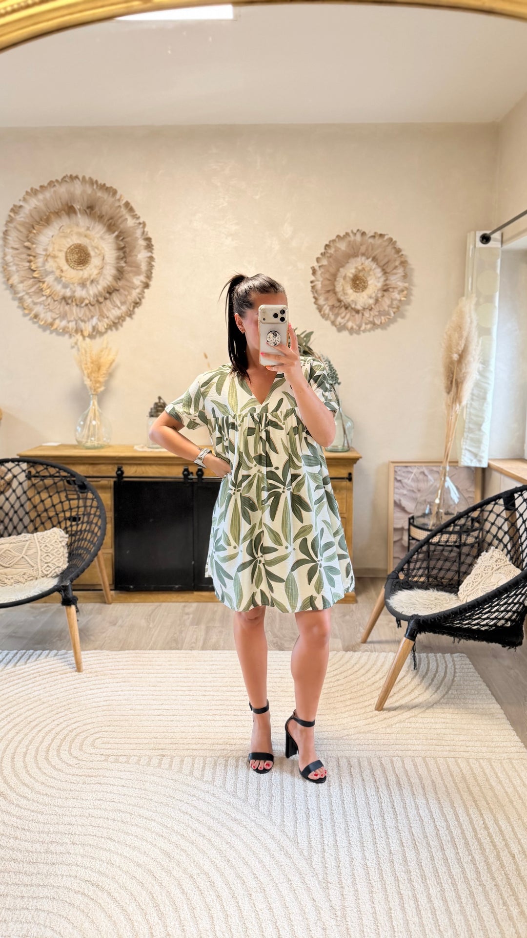 Robe short Oly CURVY