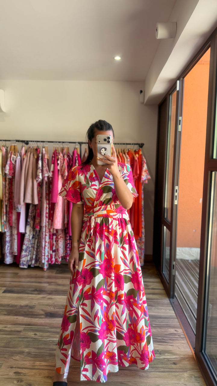 Robe longue Opale