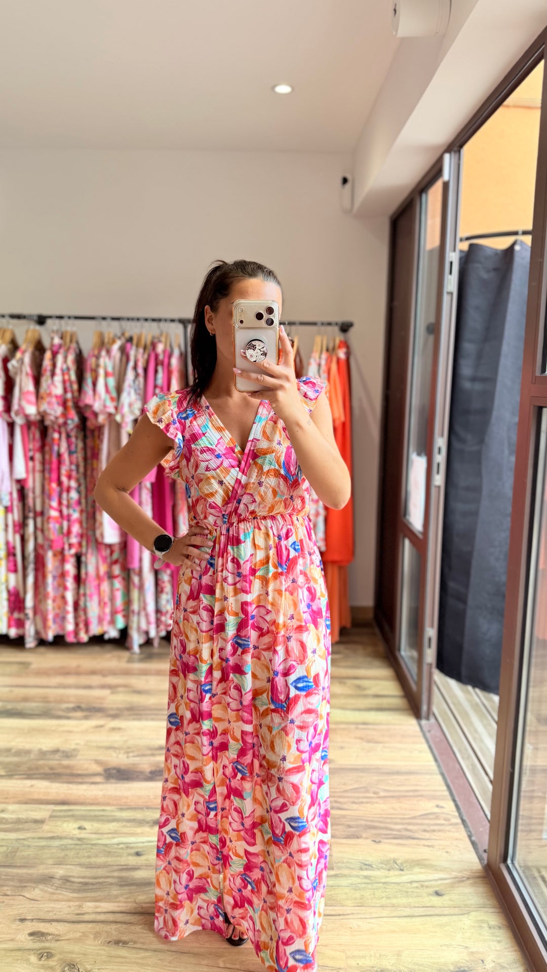 Robe longue Sandra