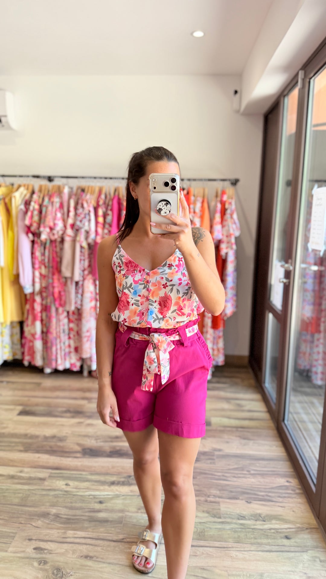 Short bommy fushia CURVY