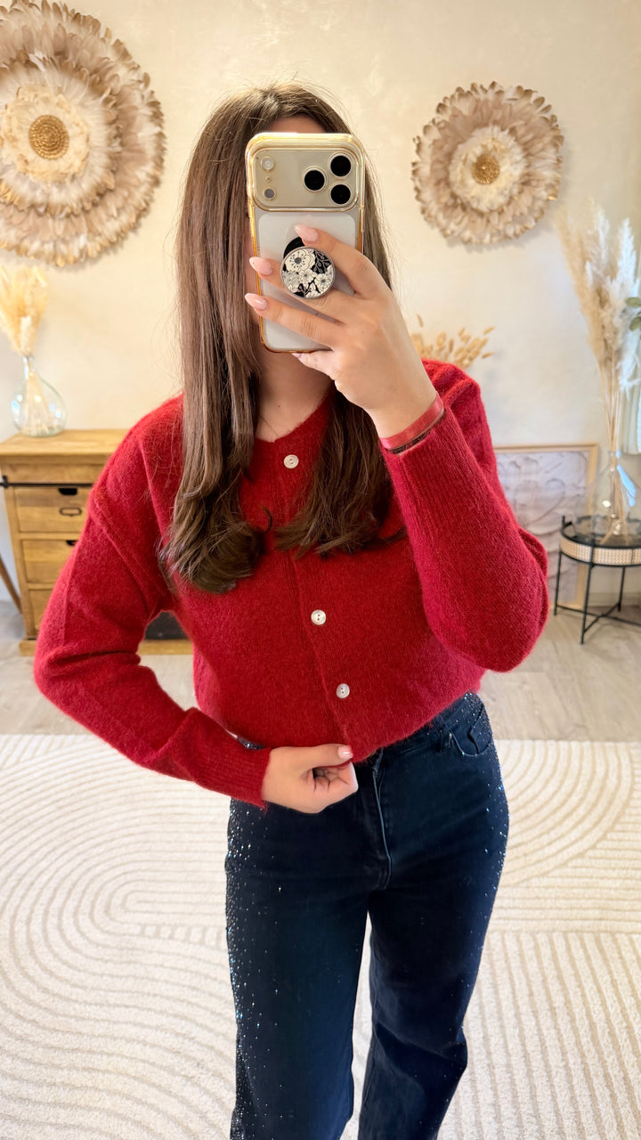 Gilet Eli rouge
