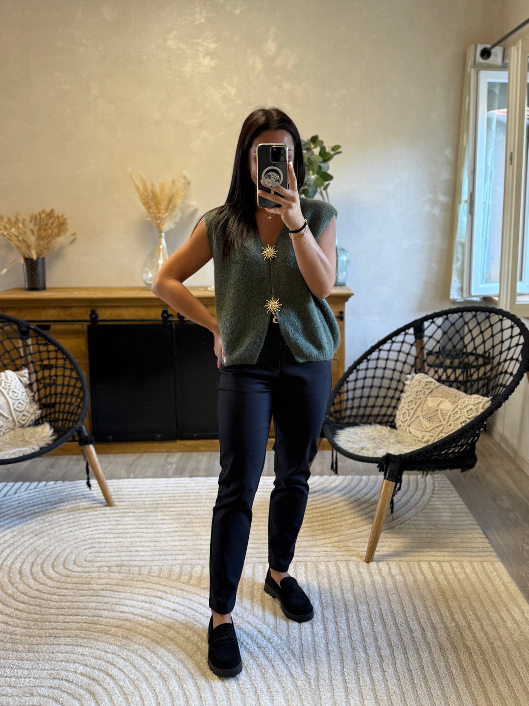Pantalon Tino noir