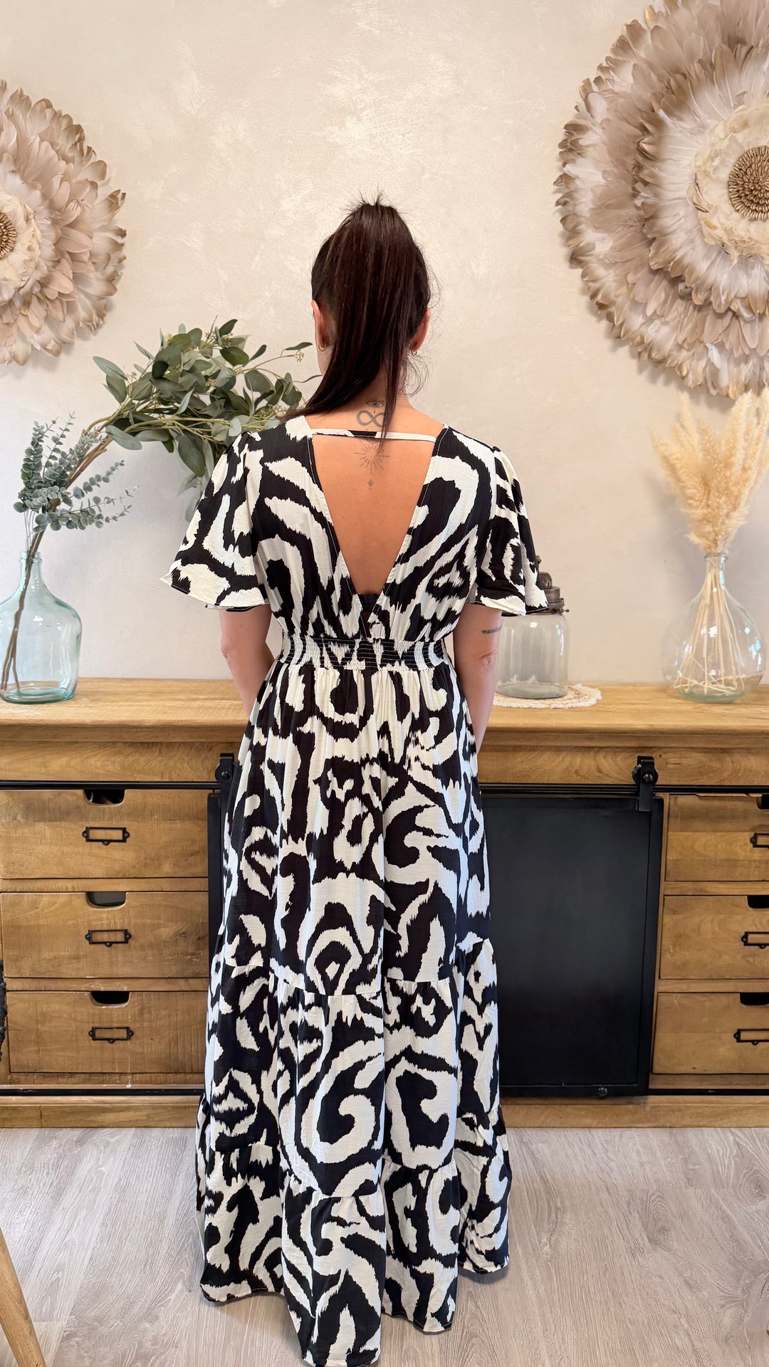 Robe longue Neya