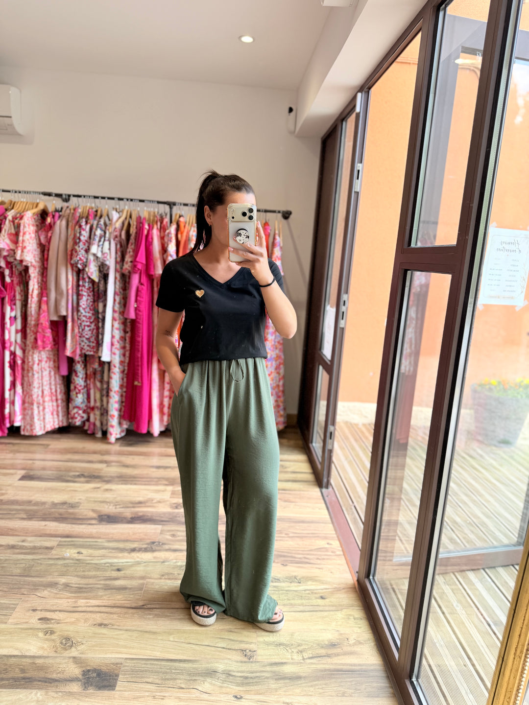 Pantalon Mopy kaki