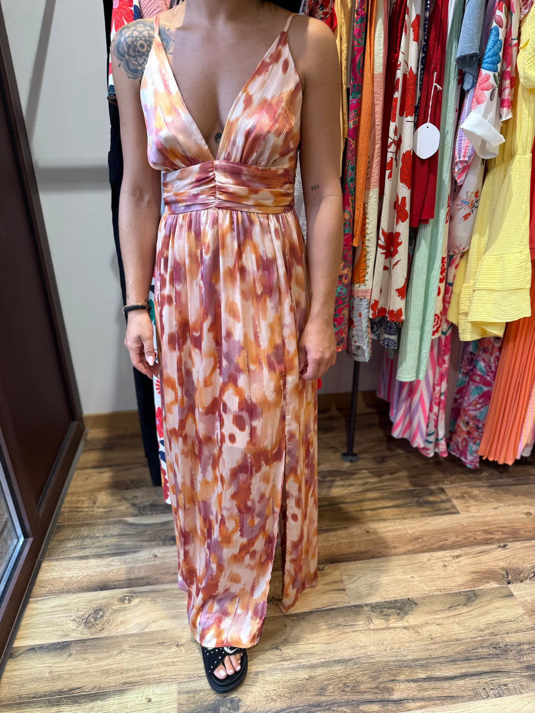 Robe longue Orane