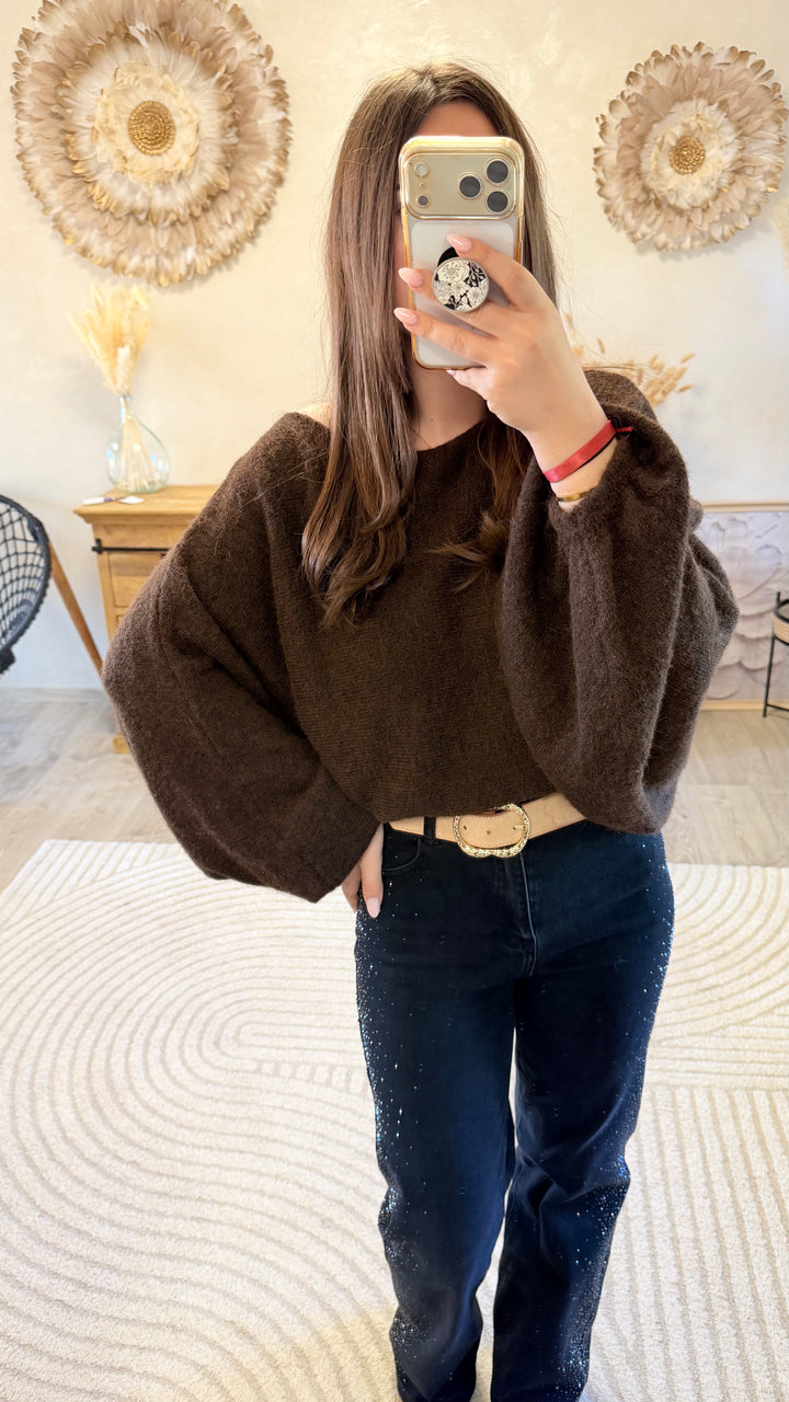 Pull Oxa chocolat