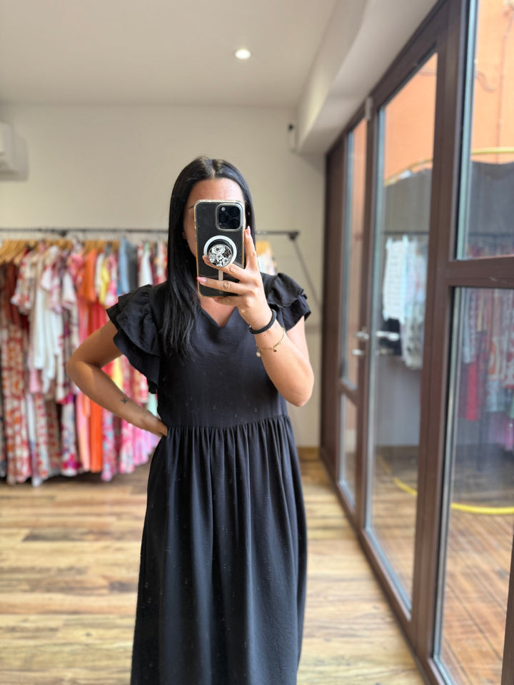 Robe Edmée noir