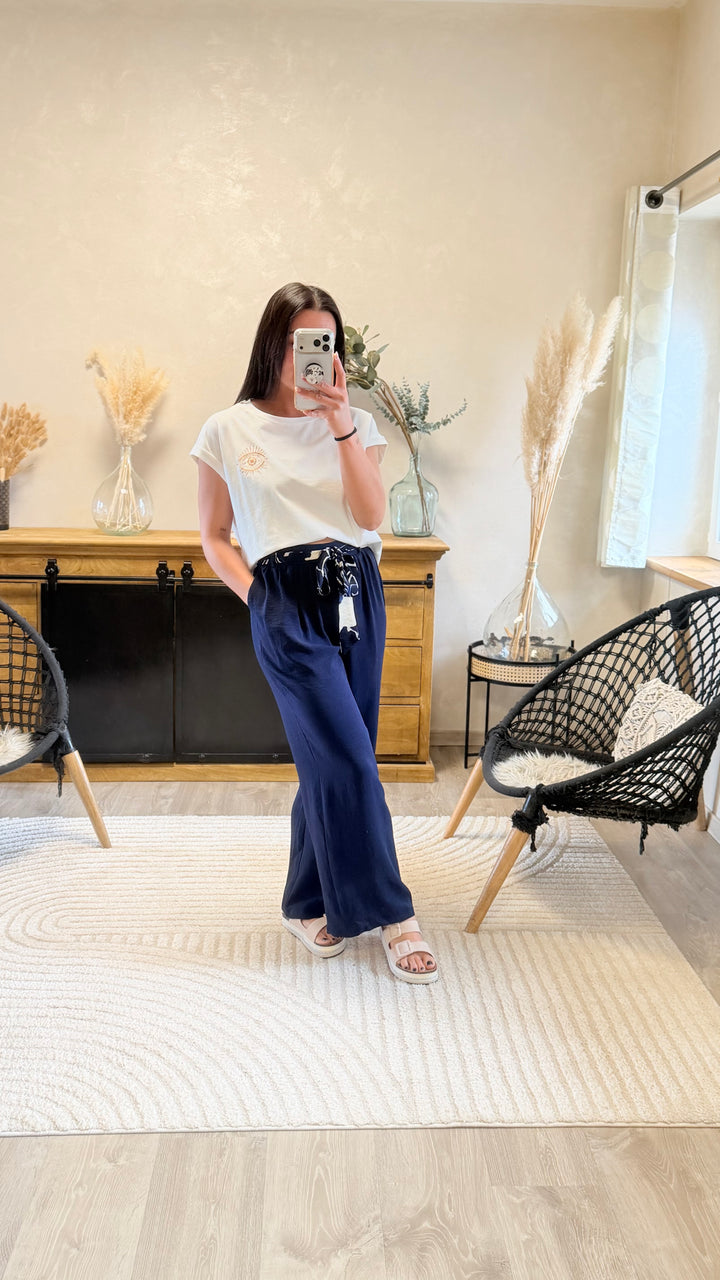Pantalon Wilma marine