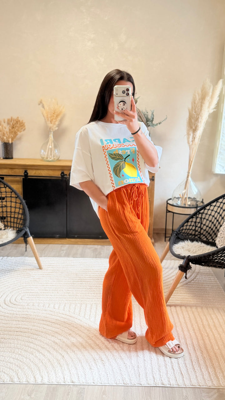Teeshirt capri