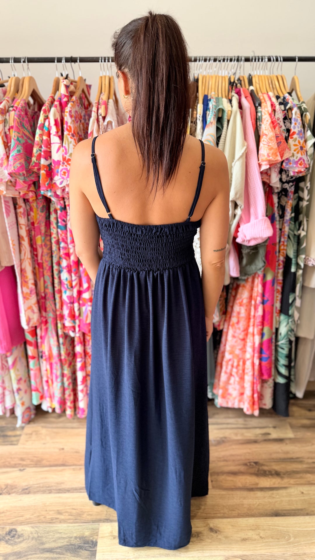 Robe Caly marine CURVY