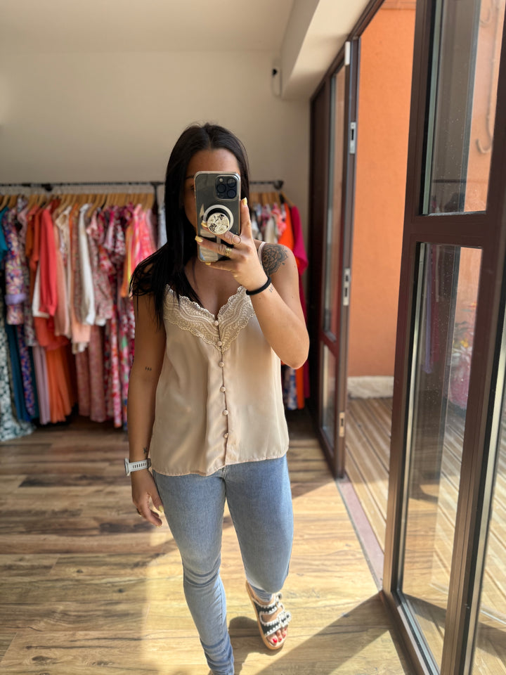 Top Ugo beige
