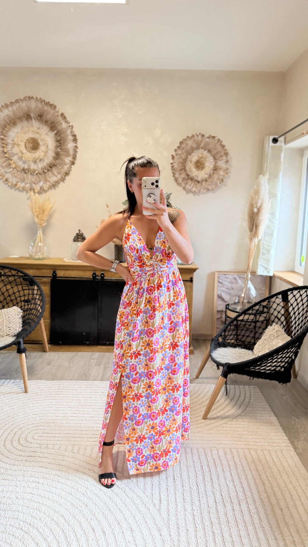 Robe longue Pina