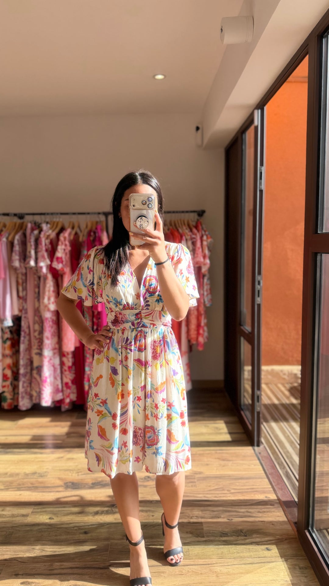 Robe courte Alyma CURVY