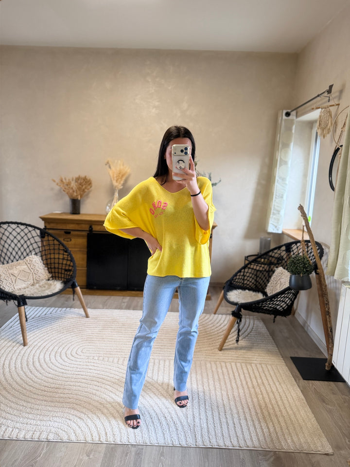 Pull SOHO jaune