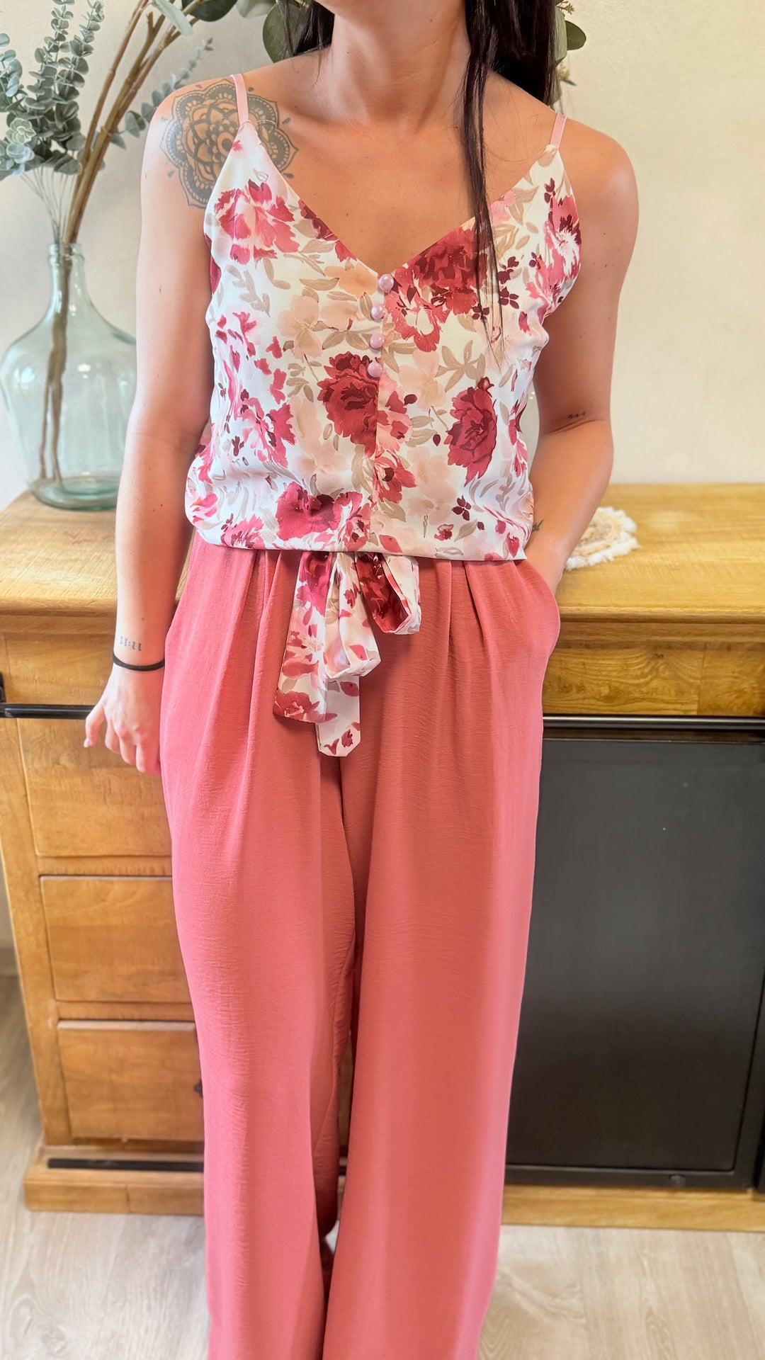 Pantalon Candice Terracotta CURVY