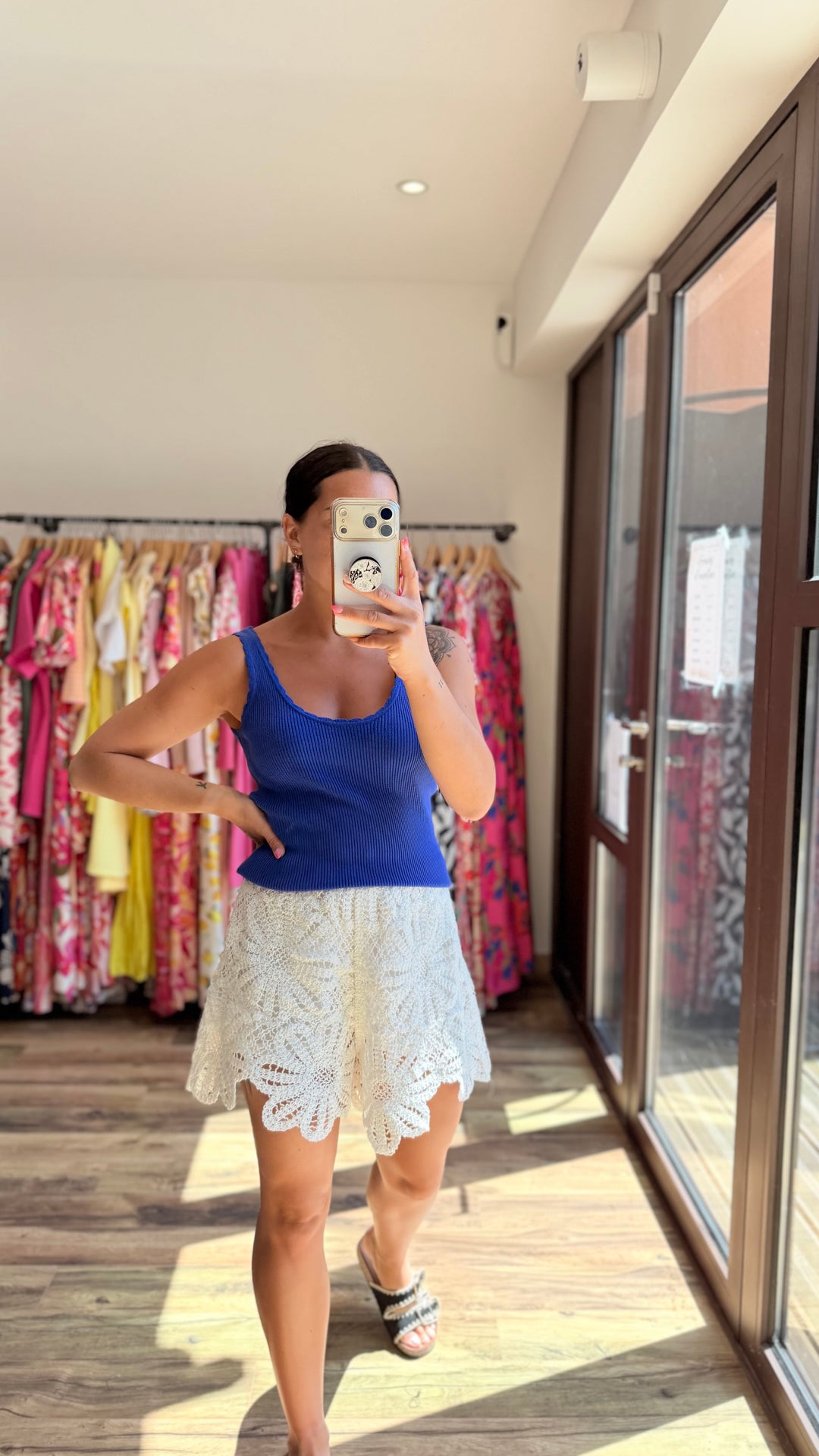 Short Zay blanc