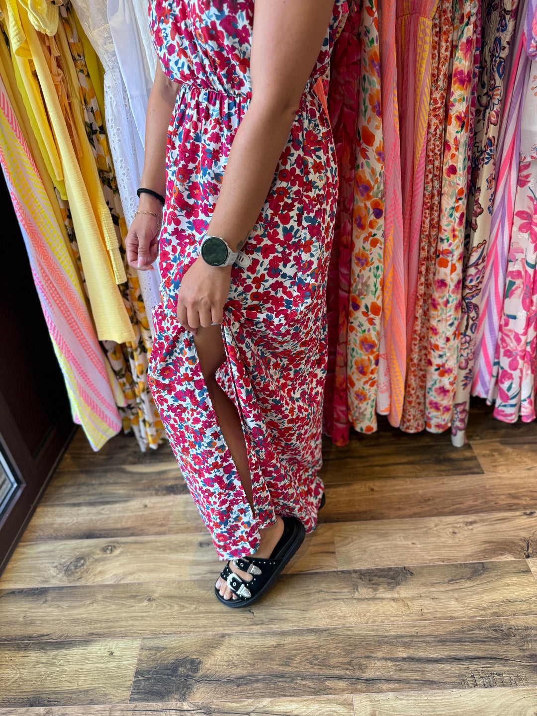 Robe longue charline CURVY (PRÉCOMMANDE EXPÉDITION 3/06)