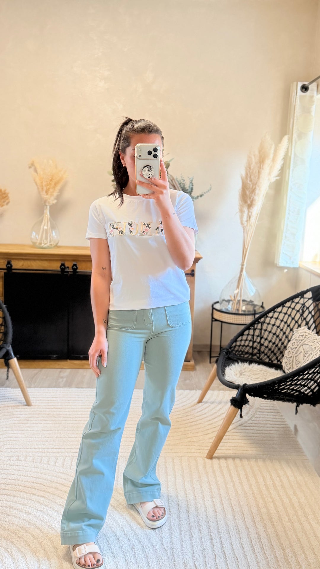 Teeshirt amour fleur
