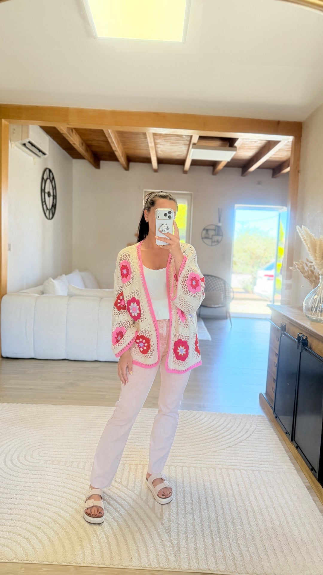 Gilet Pacy rose