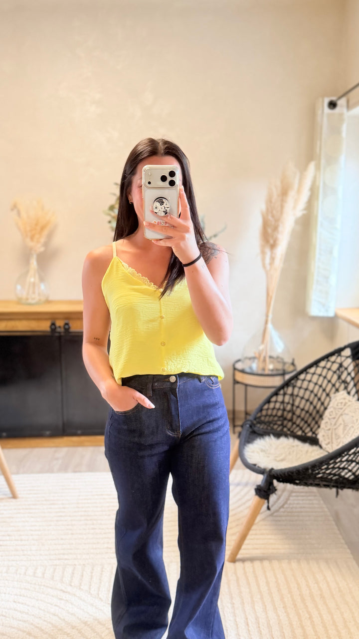 Top jaune Hosa
