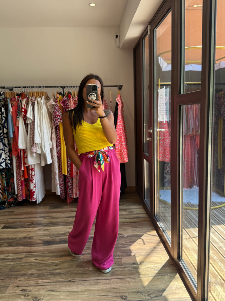 Pantalon Eliam rose