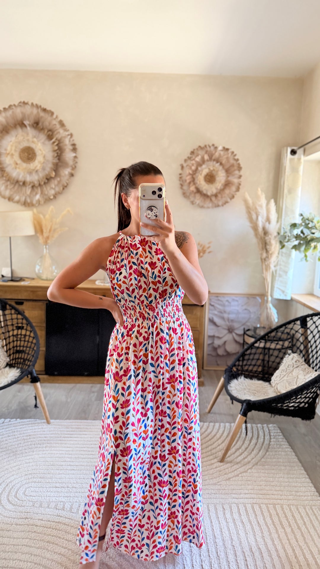 Robe longue Amani
