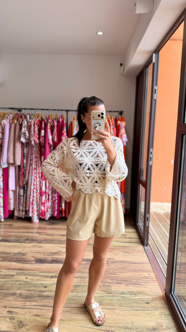 Top Odile crochet Axelle