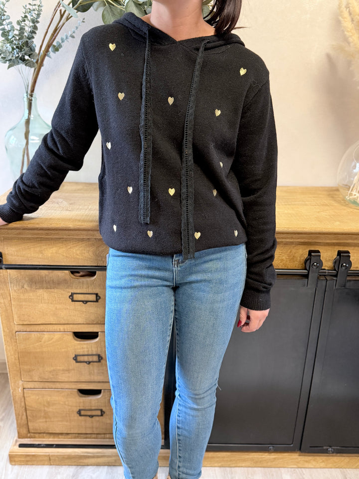 Pull à capuche Pauline