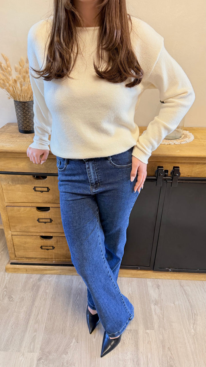 Pull Paula écru