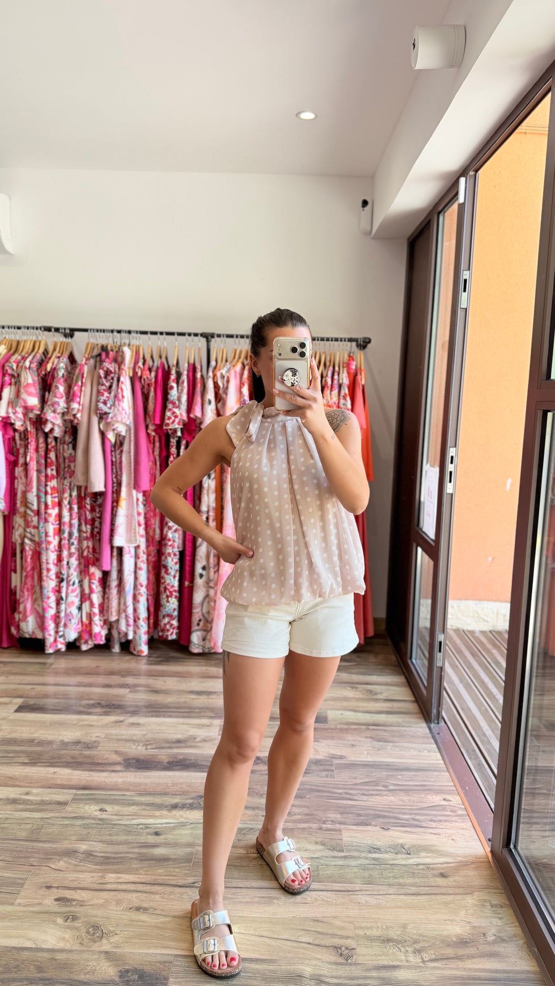 Top Zalia beige