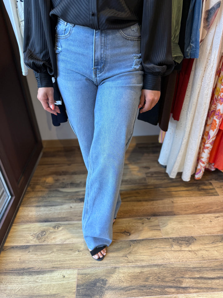 Jean wild leg Antho