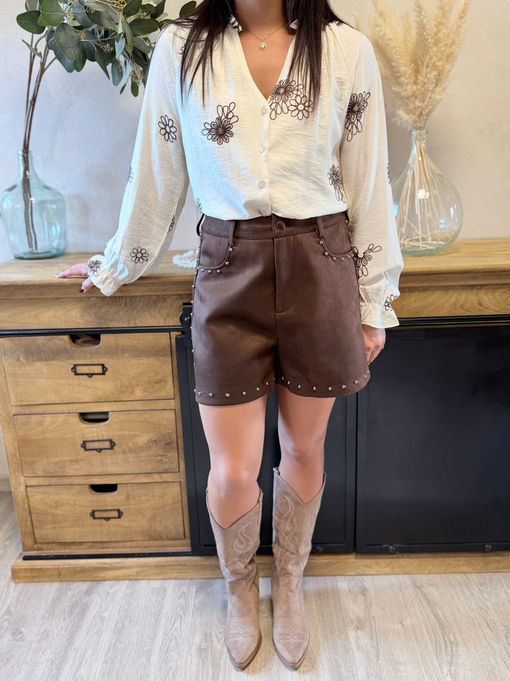 Short Loric chocolat