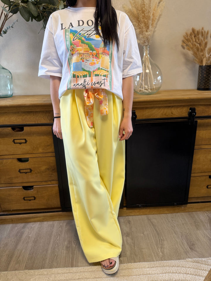 Pantalon Hella jaune