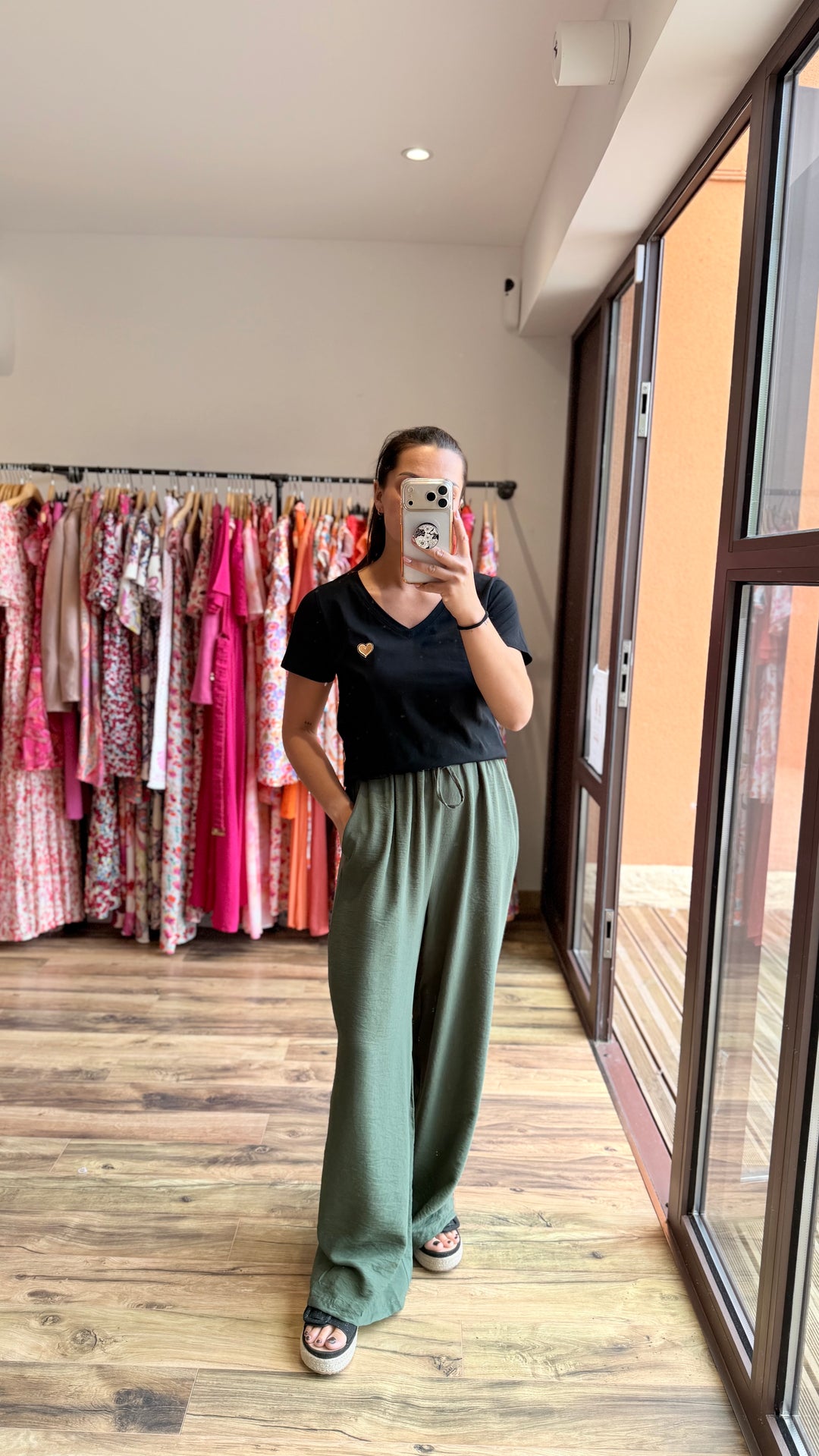 Pantalon Mopy kaki