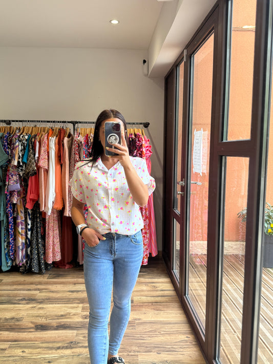 Chemise Lidia jaune