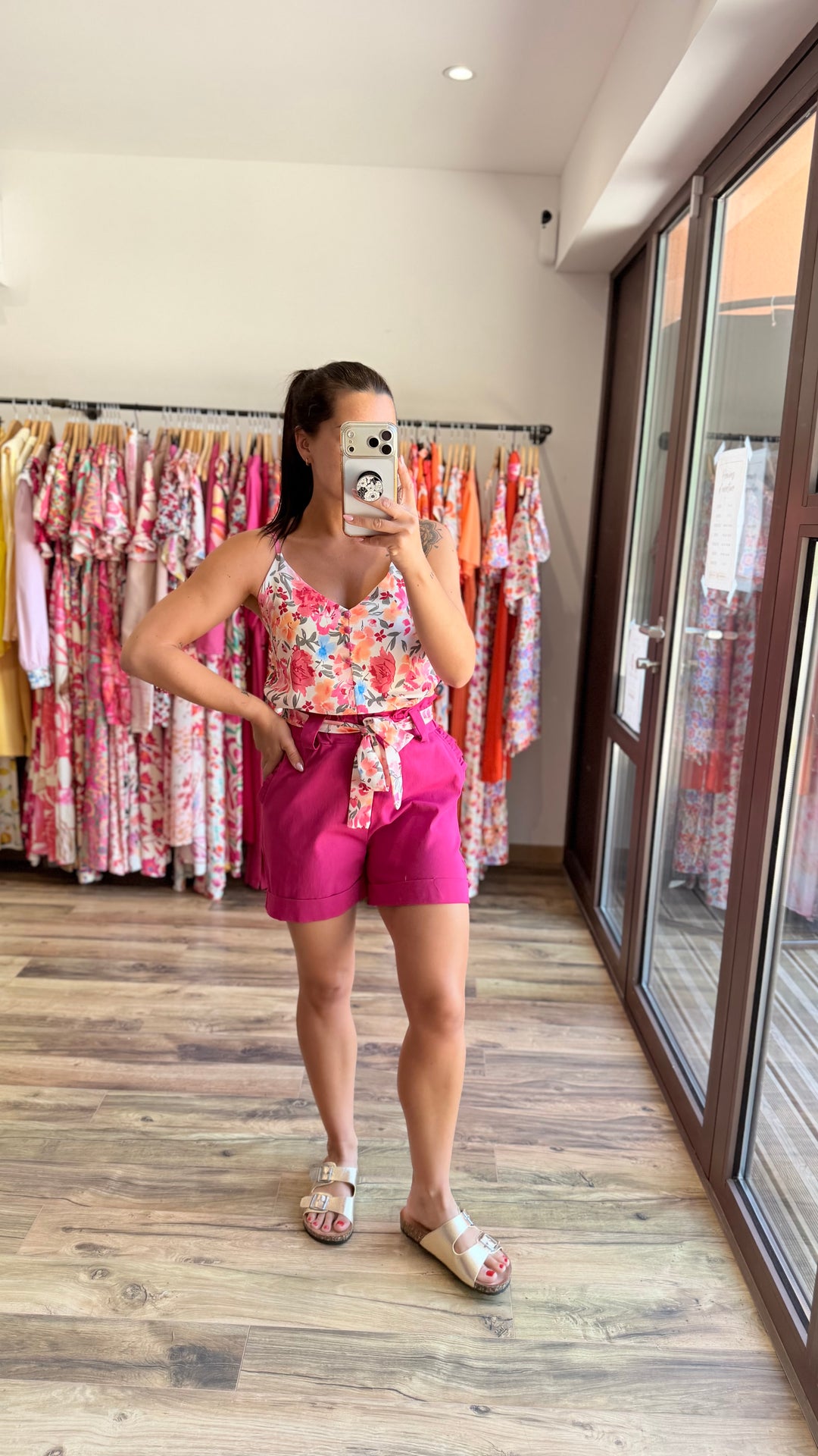 Short bommy fushia CURVY