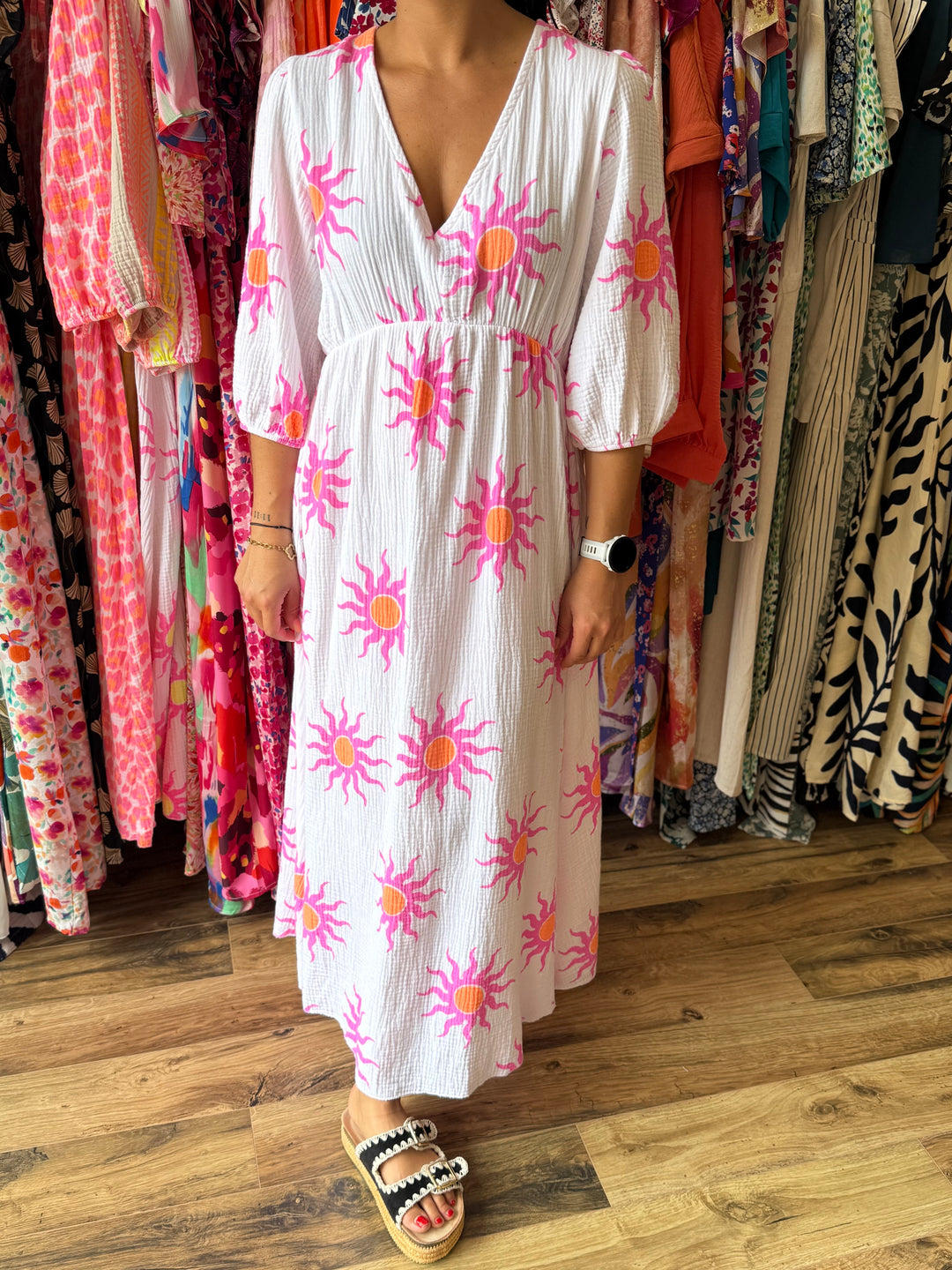 Robe longue Rosane CURVY