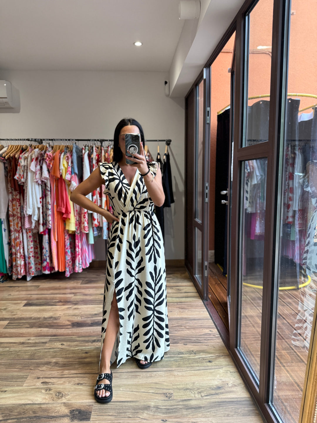 Robe longue Hélio
