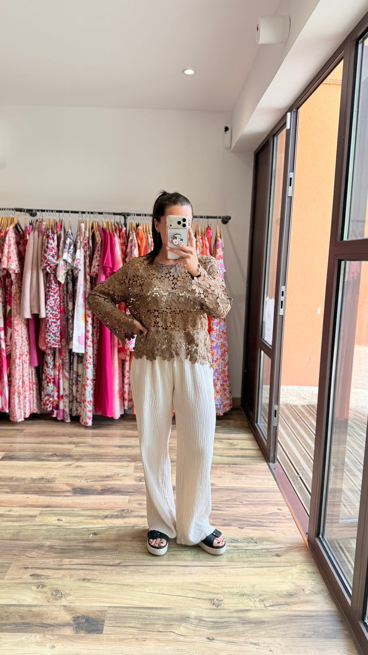 Top Lovelys crochet choco