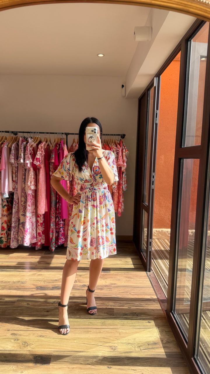 Robe courte Alyma CURVY