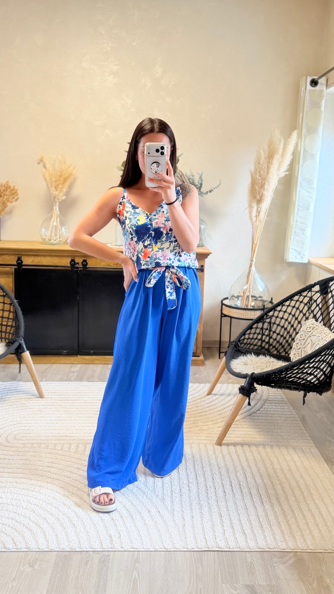 Top Hugo bleu CURVY