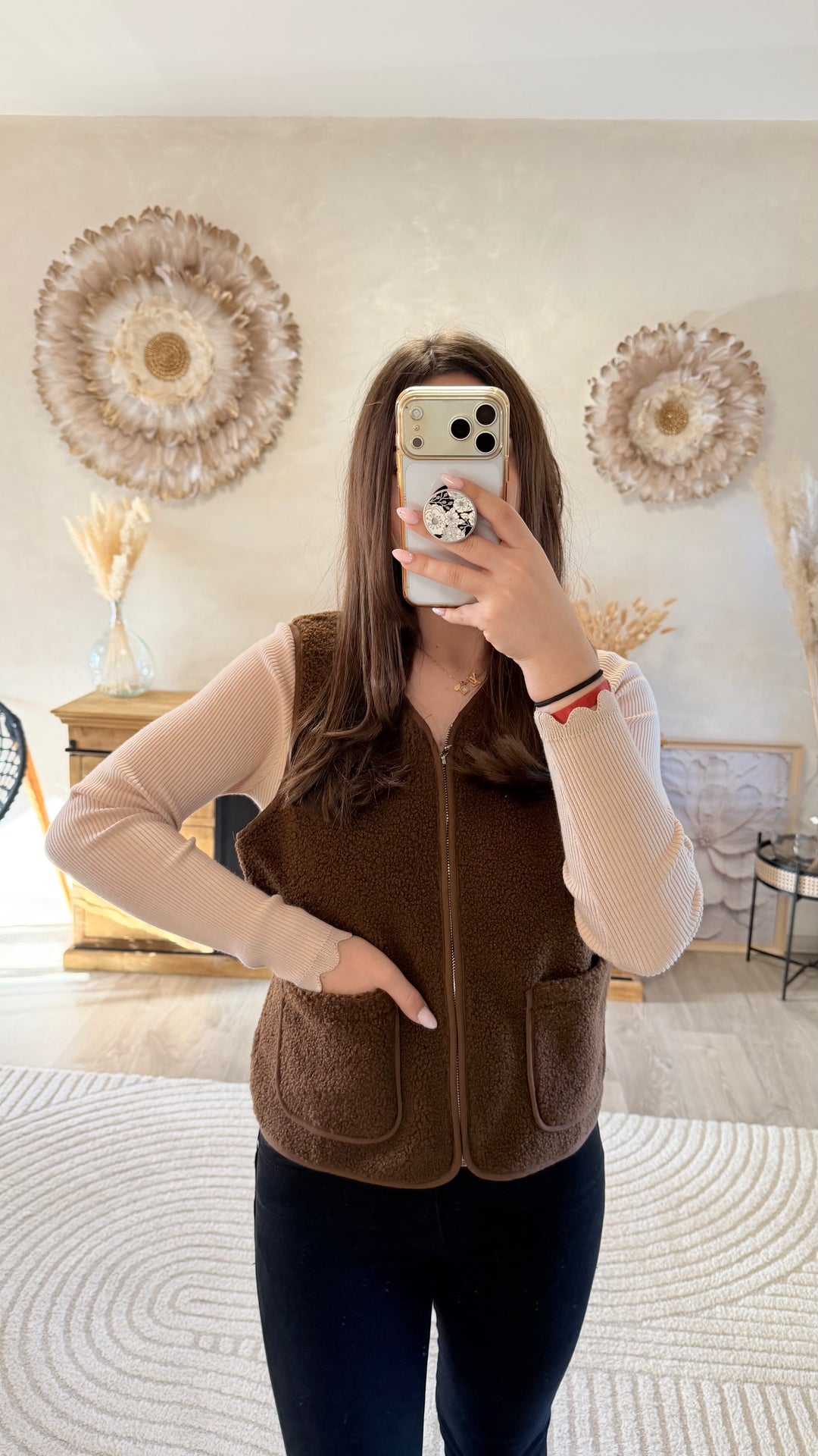 Gilet choco
