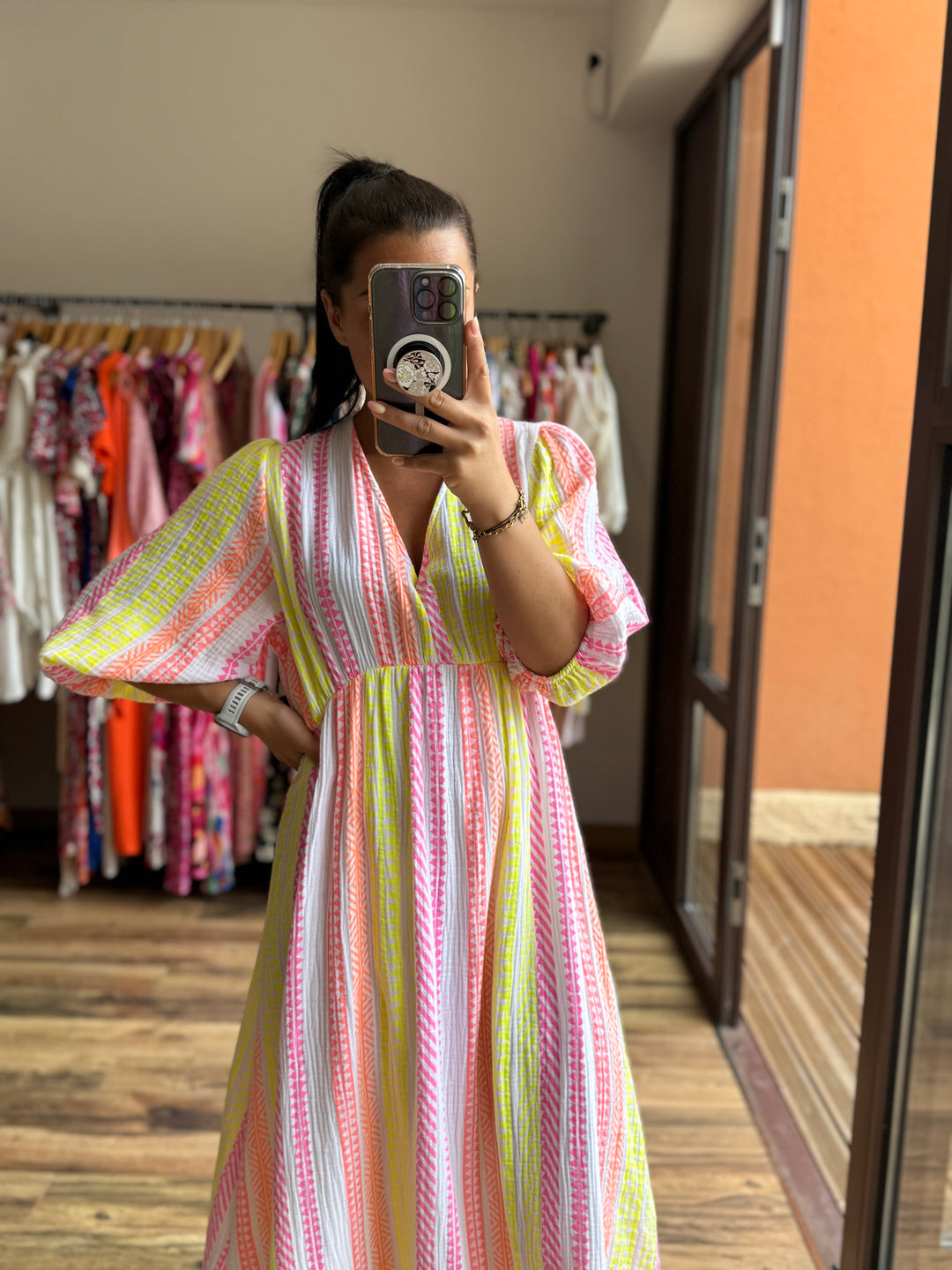 Robe longue Stanley CURVY
