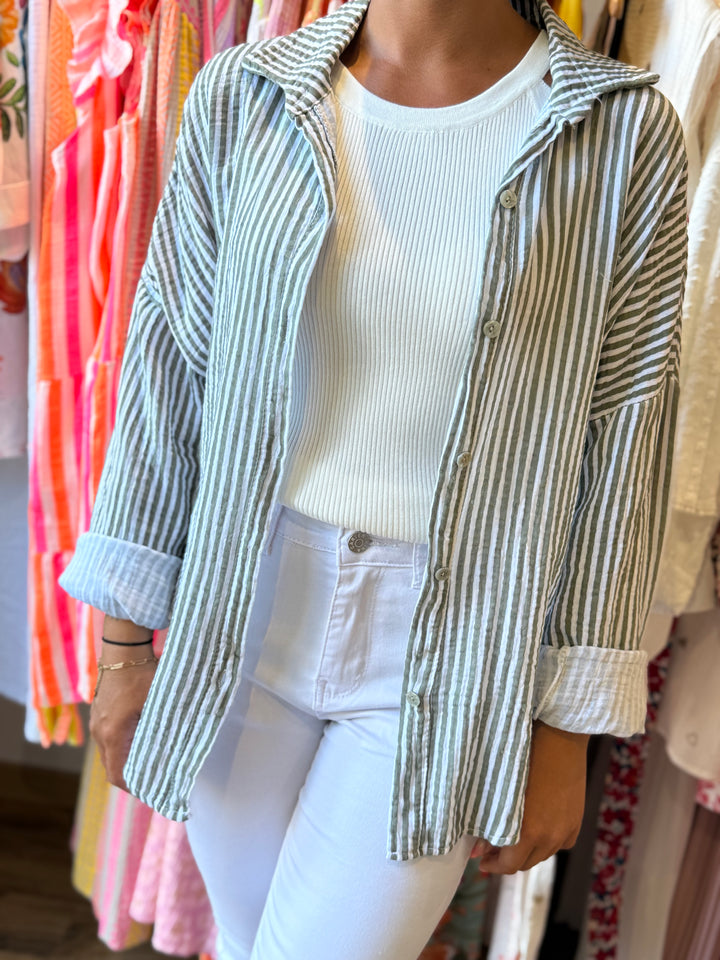 Chemise Shana kaki