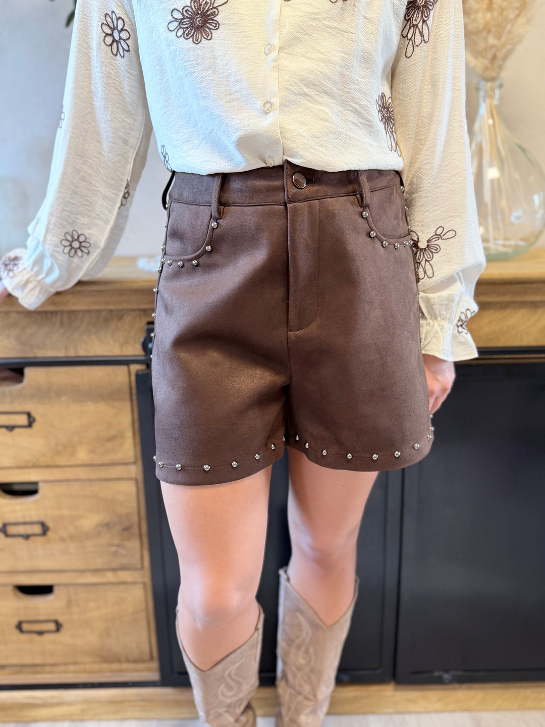 Short Loric chocolat