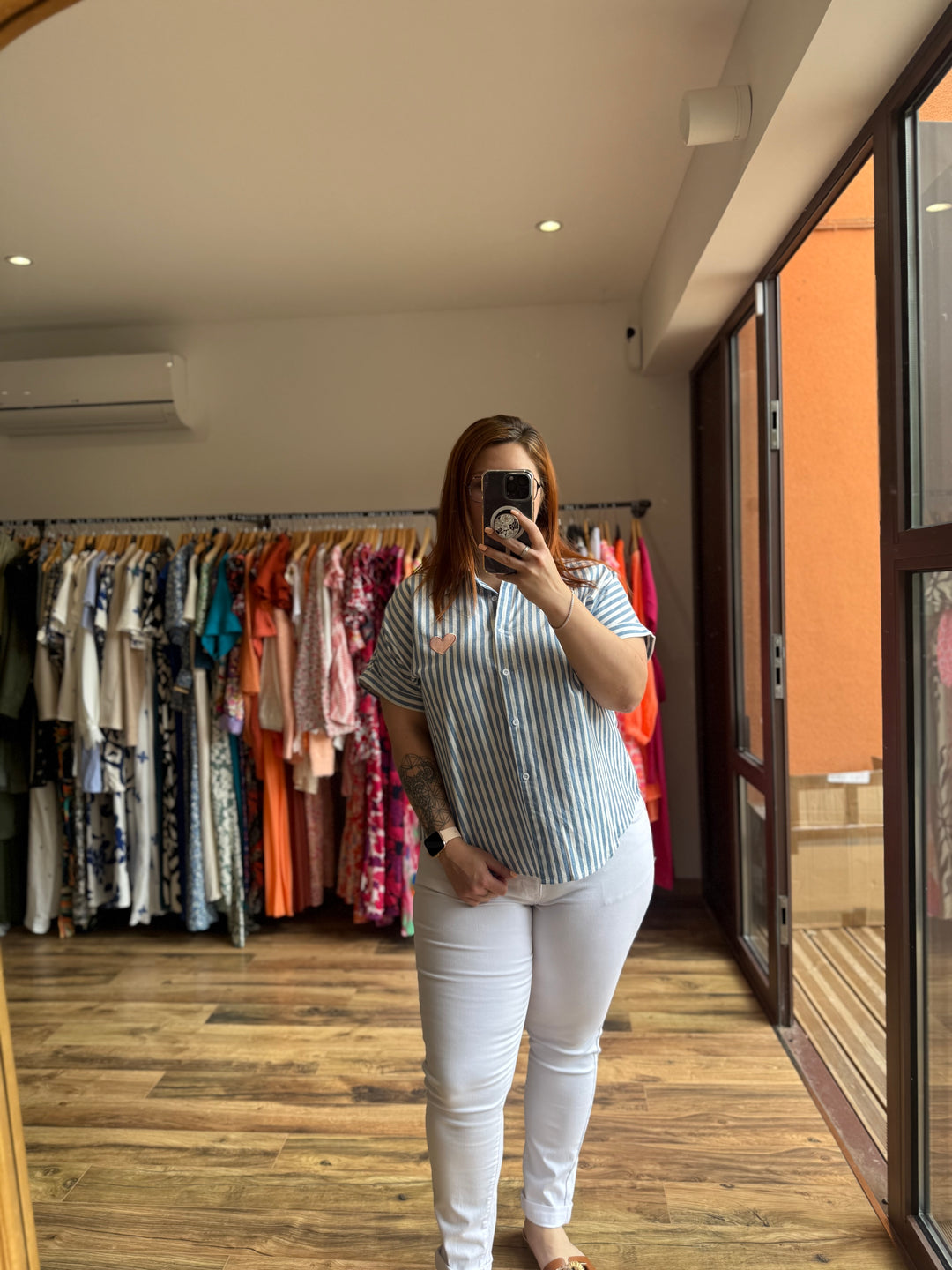 Jean blanc CURVY