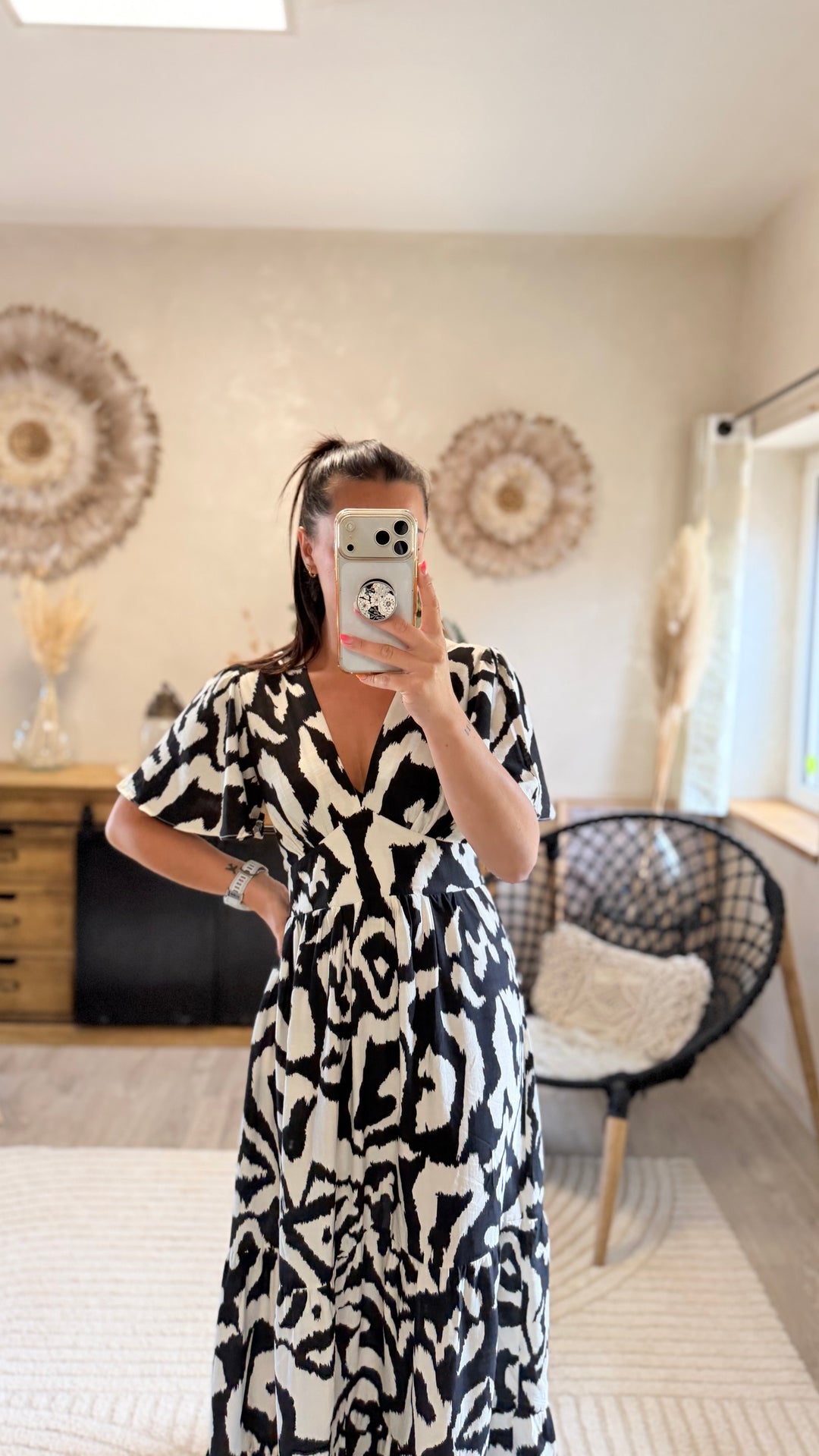 Robe longue Neya