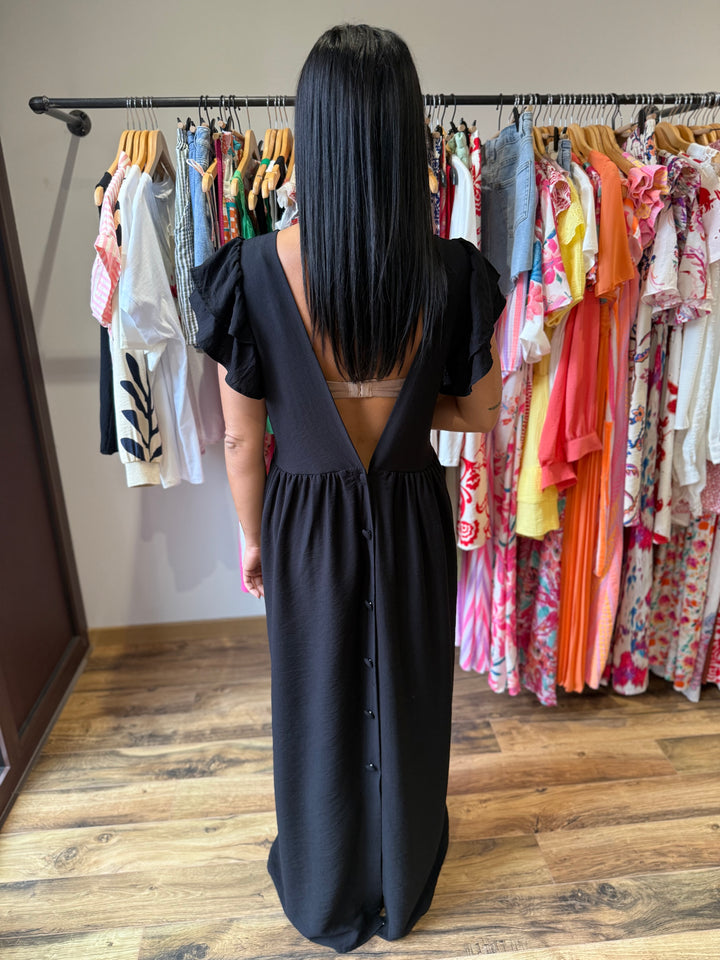 Robe Edmée noir